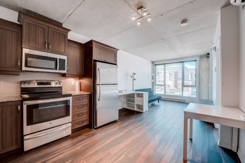 Cuisine - 719-1235 Rue Bishop, Montréal (Ville-Marie), QC - Indoor Photo Showing Kitchen