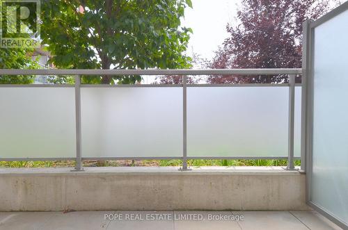 Terrace looking south - 312 - 38 Joe Shuster Way, Toronto, ON - Other