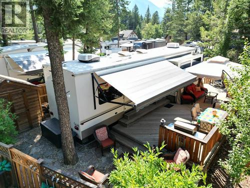 Trailer in photo has been removed from the lot - 4868 Riverview Drive Unit# 55, Edgewater, BC 