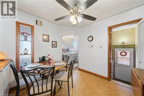 763 Upper Ottawa Street, Hamilton, ON - Indoor Photo Showing Dining Room