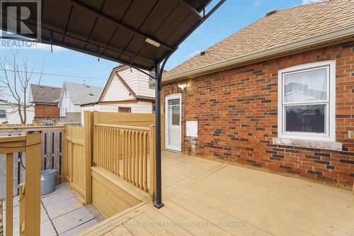 136 Ivon Avenue, Hamilton, ON - Outdoor With Deck Patio Veranda With Exterior
