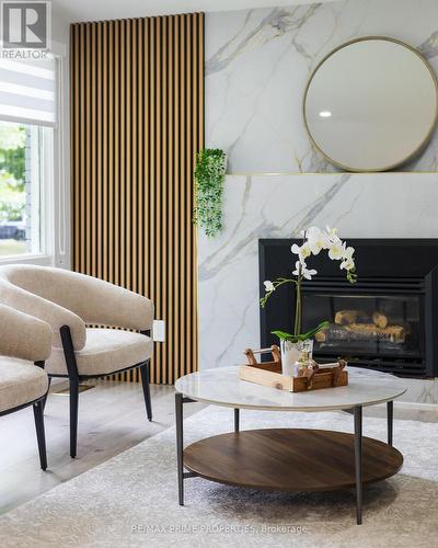 1035 Connery Avenue, Ottawa, ON - Indoor With Fireplace