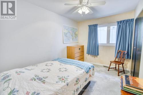 Fourth bedroom with walk-in closet. - 118 Robinson Avenue, Ottawa, ON - Indoor Photo Showing Bedroom