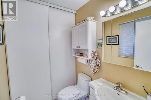 2-piece bathroom with large storage closet on main - 118 Robinson Avenue, Ottawa, ON - Indoor Photo Showing Bathroom