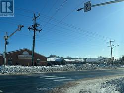 Strip mall with LCBO, Hardware, Restaurant and Gas - 