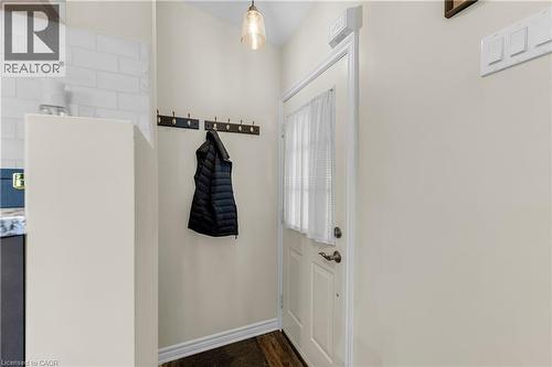 Side Entrance to basement - 77 Lawfield Drive, Hamilton, ON - Indoor Photo Showing Other Room