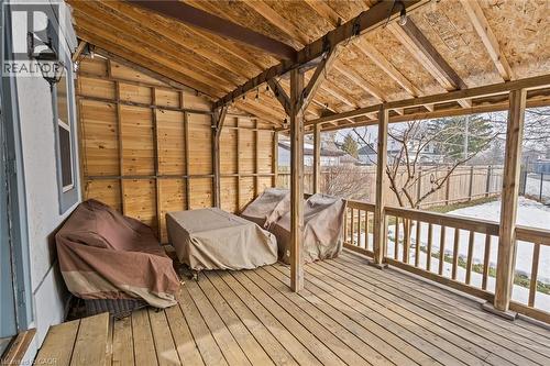 88 Graham Avenue N, Hamilton, ON -  With Deck Patio Veranda With Exterior