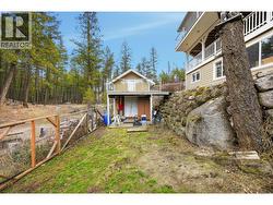 The upper level could be a great play house. - 