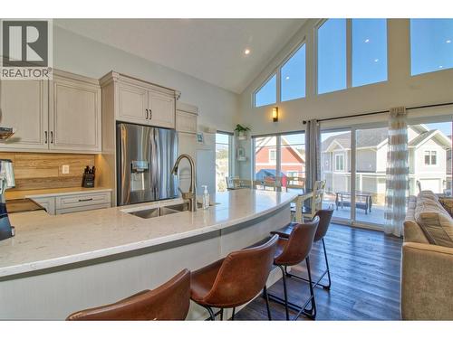 6742 Marbella Loop Unit# 302, Kelowna, BC - Indoor Photo Showing Kitchen With Double Sink