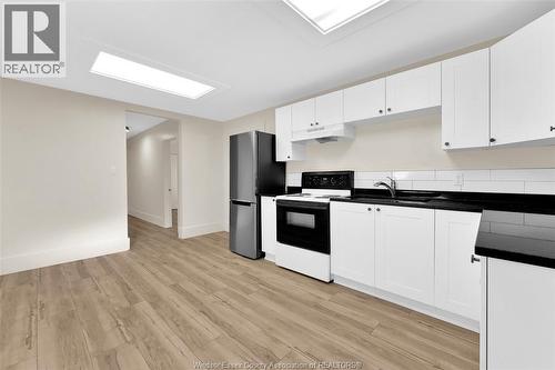 785 Hall #Main, Windsor, ON - Indoor Photo Showing Kitchen With Double Sink