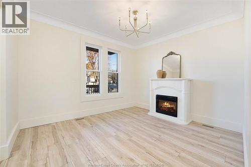 785 Hall #Main, Windsor, ON - Indoor With Fireplace