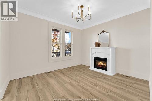 785 Hall #Main, Windsor, ON - Indoor With Fireplace