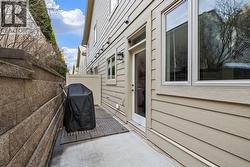 Back patio off kitchen - 