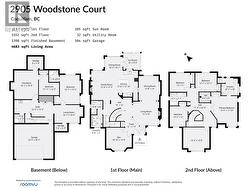 2905 WOODSTONE COURT  Coquitlam, BC V3E 2S1