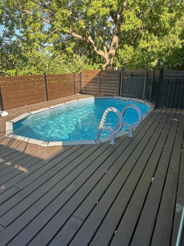 Pool - 5741 Av. Blossom, Côte-Saint-Luc, QC - Outdoor With Deck Patio Veranda