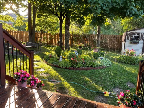 Cour - 124 Rue Stéphanie, Dollard-Des-Ormeaux, QC - Outdoor With Deck Patio Veranda