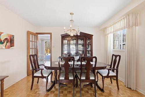 Salle à manger - 124 Rue Stéphanie, Dollard-Des-Ormeaux, QC - Indoor Photo Showing Dining Room