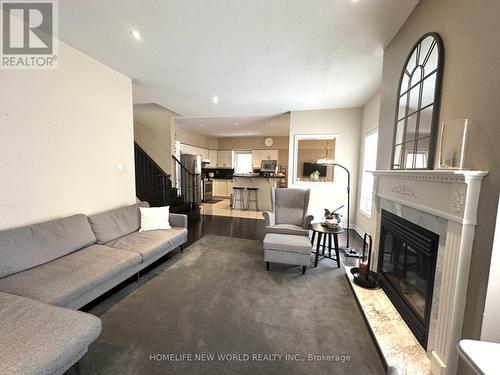 157 Farmstead Road, Richmond Hill, ON - Indoor Photo Showing Living Room With Fireplace