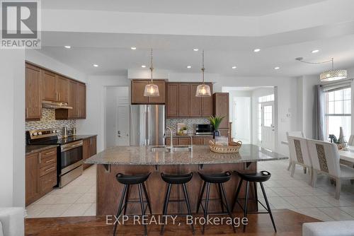 203 Grovehill Crescent, Kitchener, ON - Indoor Photo Showing Kitchen With Double Sink With Upgraded Kitchen