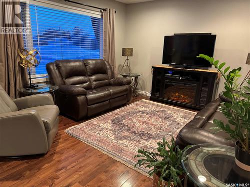 1003 11Th Street, Humboldt, SK - Indoor Photo Showing Living Room With Fireplace