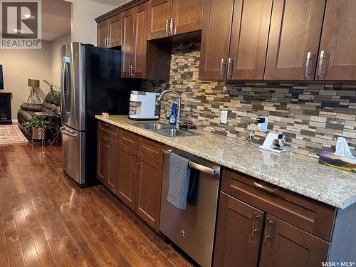 1003 11Th Street, Humboldt, SK - Indoor Photo Showing Kitchen With Stainless Steel Kitchen With Double Sink