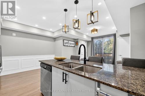 107 - 1206 Main Street E, Milton, ON - Indoor Photo Showing Kitchen With Double Sink With Upgraded Kitchen
