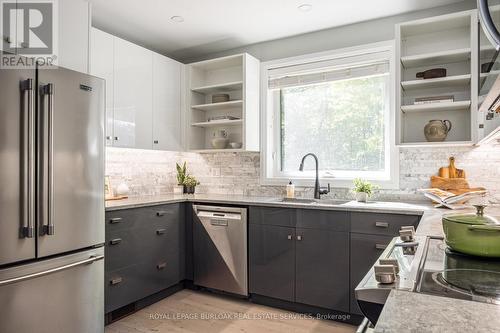 3 Oakwood Place, Hamilton, ON - Indoor Photo Showing Kitchen With Upgraded Kitchen
