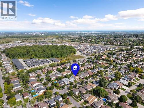Aerial view with a residential view - 24 Keefer Road, Thorold, ON - Outdoor With View