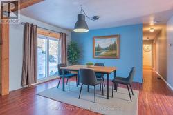 Virtually staged dining area - 
