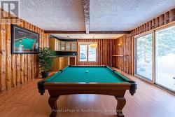 Virtually staged family room - 