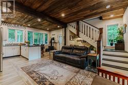 Living room area of apartment unit - 