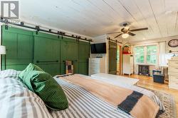 Apartment bedroom area on second floor - 