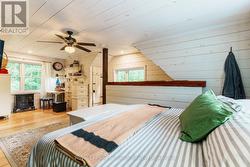 Apartment bedroom area on second floor - 