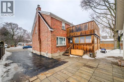 76 Brentwood Avenue, Kitchener, ON - Outdoor With Exterior