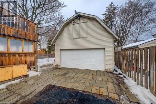 76 Brentwood Avenue, Kitchener, ON - Outdoor With Deck Patio Veranda With Exterior