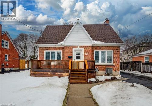 76 Brentwood Avenue, Kitchener, ON - Outdoor With Deck Patio Veranda