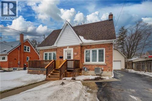 76 Brentwood Avenue, Kitchener, ON - Outdoor With Deck Patio Veranda