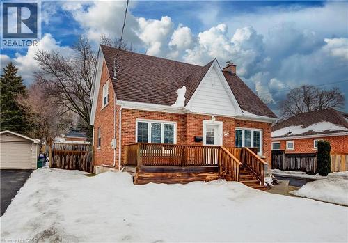 76 Brentwood Avenue, Kitchener, ON - Outdoor With Deck Patio Veranda
