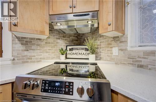 76 Brentwood Avenue, Kitchener, ON - Indoor Photo Showing Kitchen