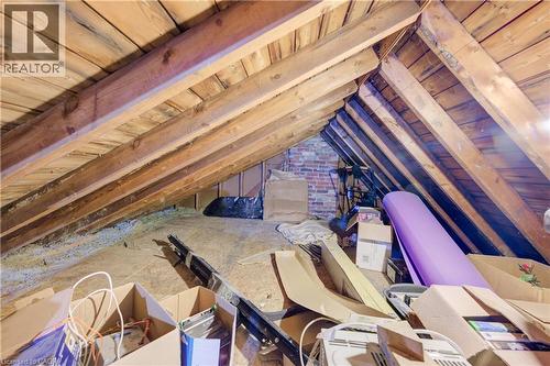 in 3rd bedroom closet is a walkup stair to this storage attic! - 76 Brentwood Avenue, Kitchener, ON - Indoor