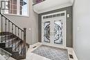 Entryway featuring french doors and ornamental molding - 456 Valridge Drive, Ancaster, ON  - Indoor Photo Showing Other Room 