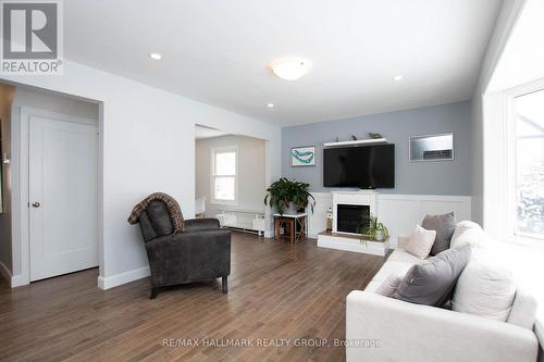 929 Merivale Road, Ottawa, ON - Indoor Photo Showing Living Room With Fireplace