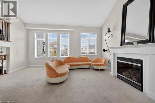 3175 Bunkerhill Place, Burlington, ON - Indoor Photo Showing Living Room With Fireplace