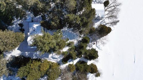 Photo aérienne - 2237 Ch. Principal, Saint-Mathieu-Du-Parc, QC - Outdoor With Body Of Water With View