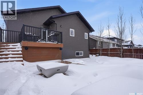 255 Werschner Crescent, Saskatoon, SK - Outdoor With Deck Patio Veranda With Exterior
