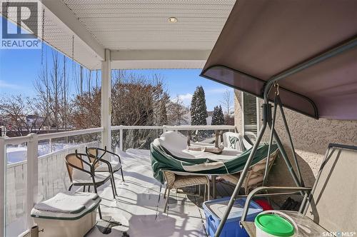 110 Brookshire Crescent, Saskatoon, SK - Outdoor With Deck Patio Veranda With Exterior