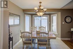 Dining area with walk out to deck - 