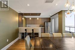 Dining area in party room - 