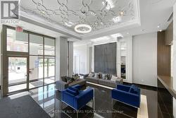 Impressive lobby, building has pet wash & car wash - 