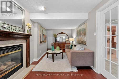 39 Pinebrook Circle, Caledon, ON - Indoor Photo Showing Living Room With Fireplace